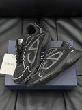 Dior B30 Countdown Triple Black Technical Mesh Sneakers￼￼￼